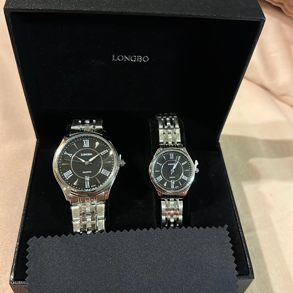 Longbo Man and Woman Watch